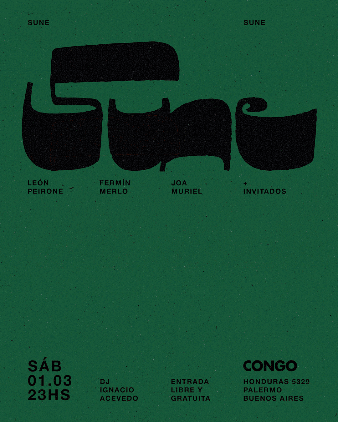 Sune Congo 2 Flyer